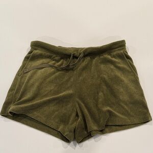 Uniqlo Olive Athletic Women's Shorts